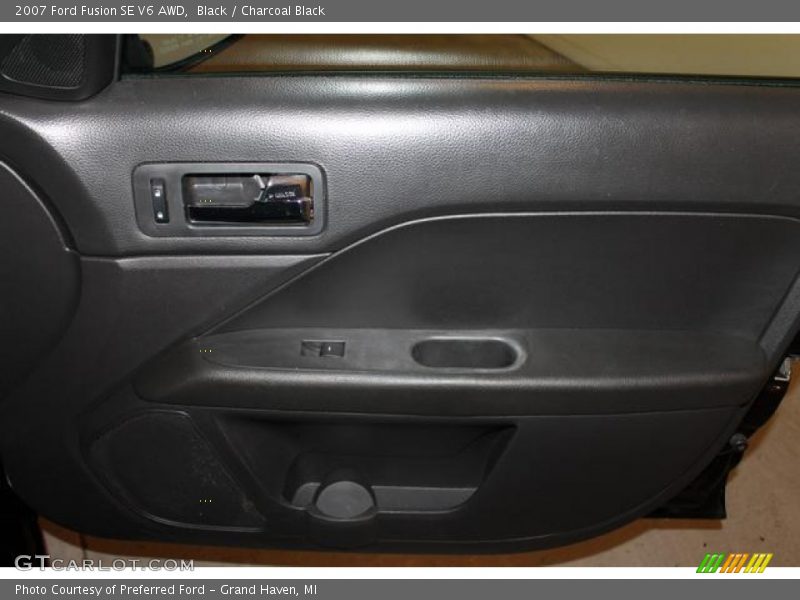 Black / Charcoal Black 2007 Ford Fusion SE V6 AWD