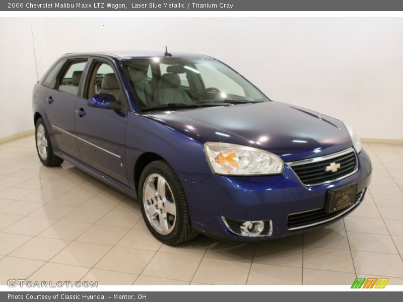 Laser Blue Metallic / Titanium Gray 2006 Chevrolet Malibu Maxx LTZ Wagon
