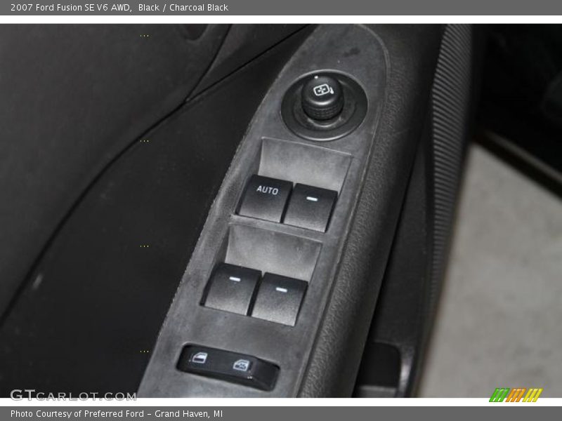 Black / Charcoal Black 2007 Ford Fusion SE V6 AWD
