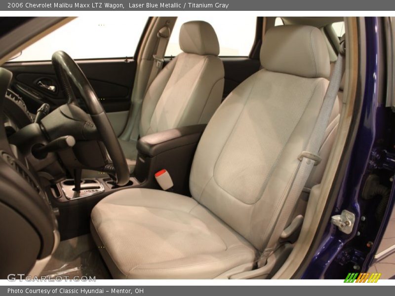 Front Seat of 2006 Malibu Maxx LTZ Wagon