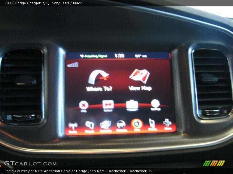 Ivory Pearl / Black 2013 Dodge Charger R/T