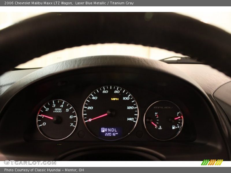  2006 Malibu Maxx LTZ Wagon Maxx LTZ Wagon Gauges