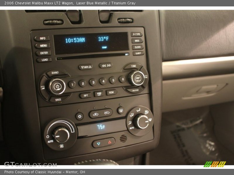 Controls of 2006 Malibu Maxx LTZ Wagon