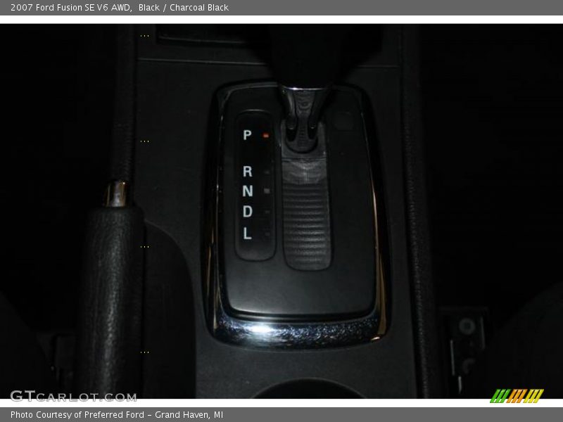 Black / Charcoal Black 2007 Ford Fusion SE V6 AWD