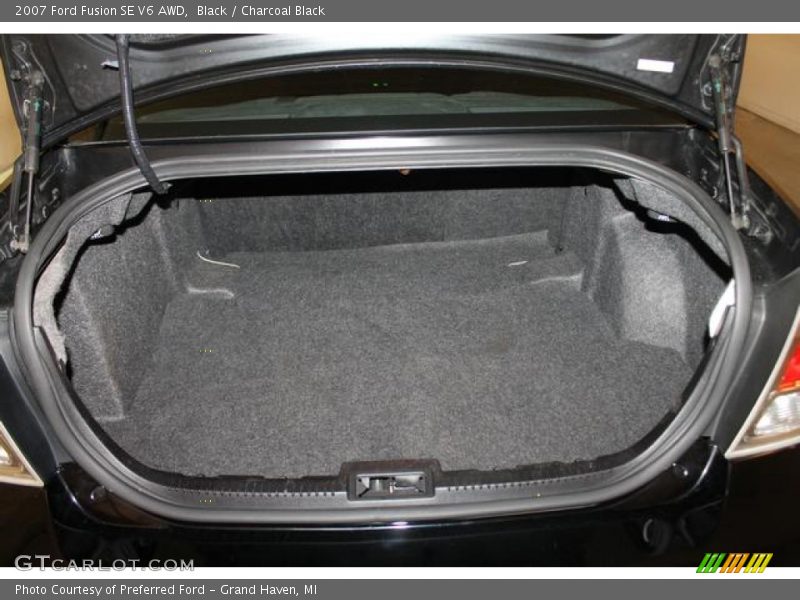 Black / Charcoal Black 2007 Ford Fusion SE V6 AWD