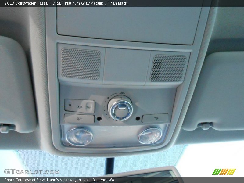 Platinum Gray Metallic / Titan Black 2013 Volkswagen Passat TDI SE