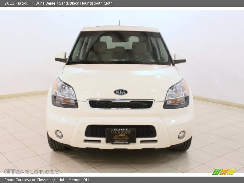 Dune Beige / Sand/Black Houndstooth Cloth 2011 Kia Soul !