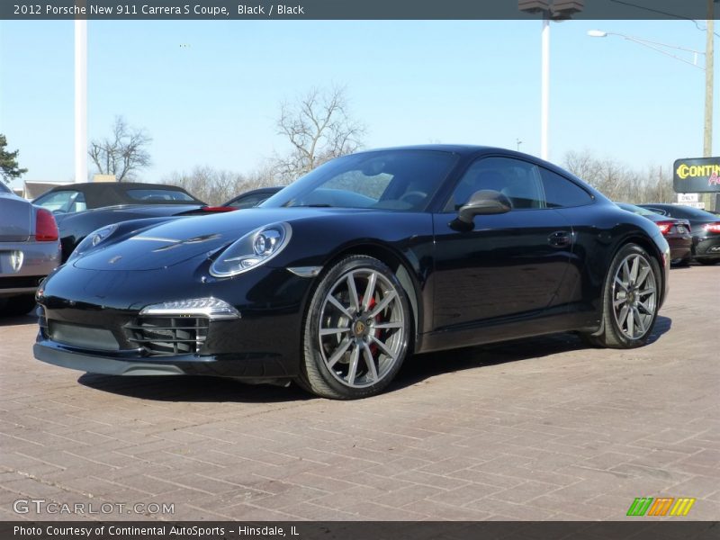 Front 3/4 View of 2012 New 911 Carrera S Coupe