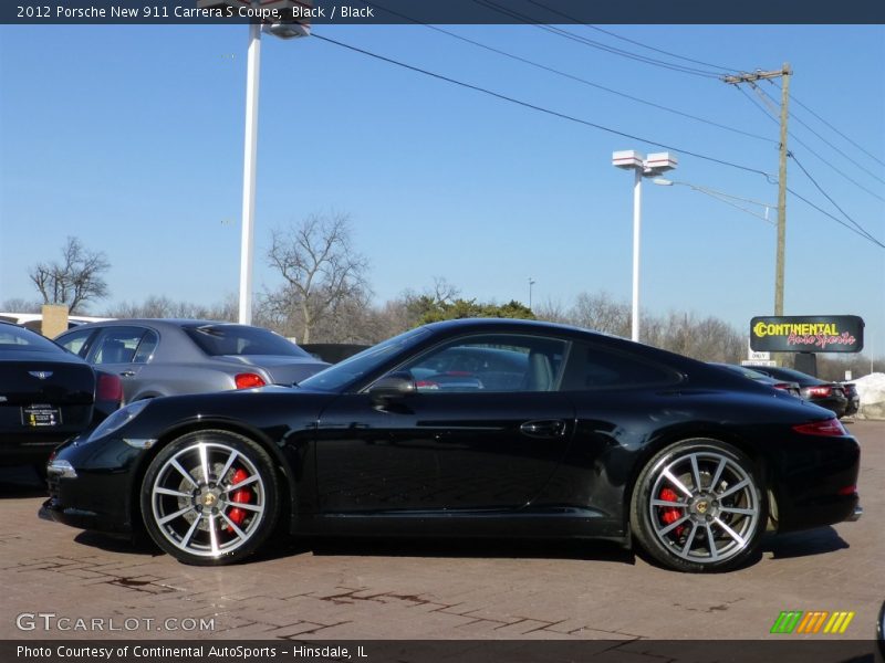  2012 New 911 Carrera S Coupe Black