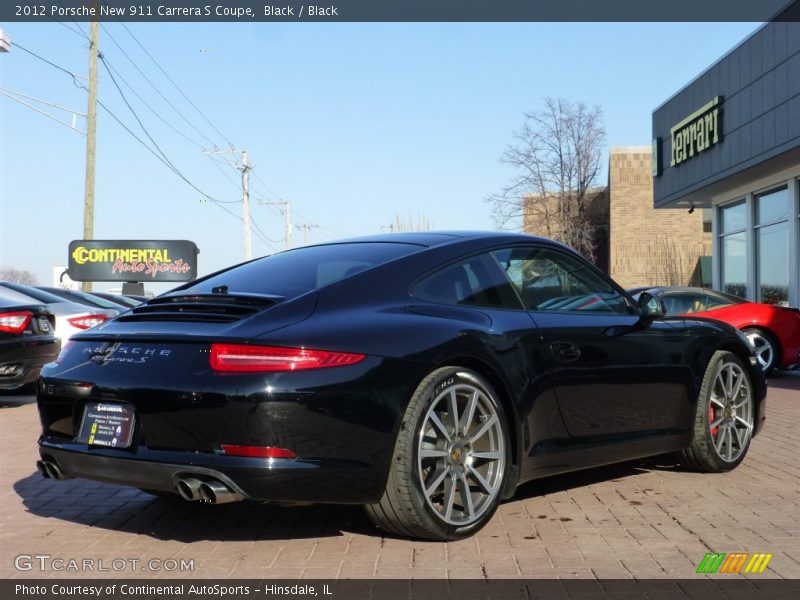 Black / Black 2012 Porsche New 911 Carrera S Coupe