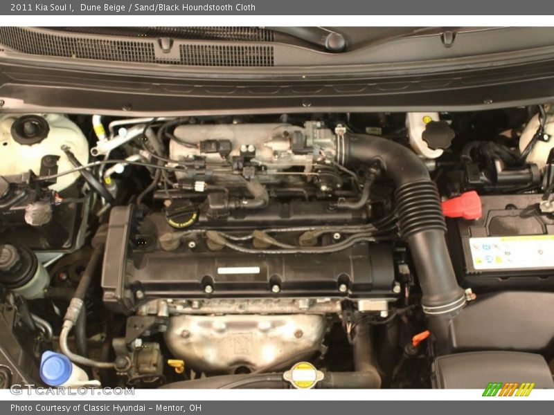 Dune Beige / Sand/Black Houndstooth Cloth 2011 Kia Soul !