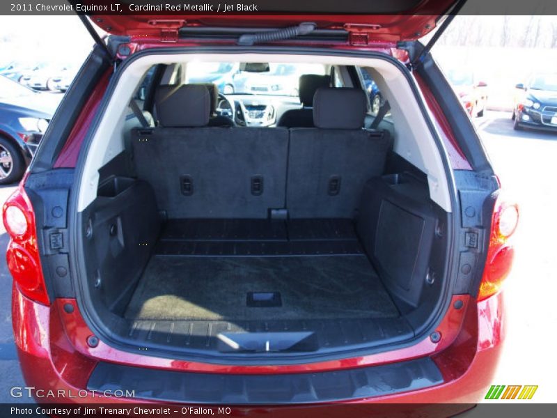 Cardinal Red Metallic / Jet Black 2011 Chevrolet Equinox LT