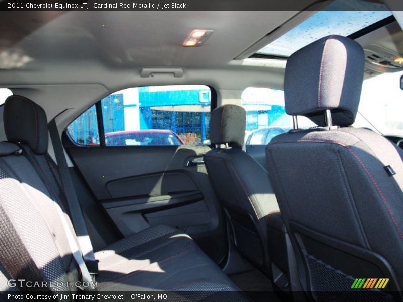 Cardinal Red Metallic / Jet Black 2011 Chevrolet Equinox LT
