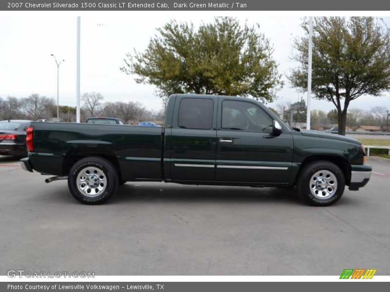  2007 Silverado 1500 Classic LT Extended Cab Dark Green Metallic