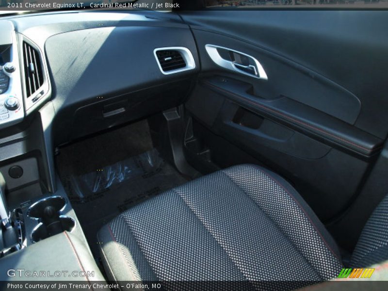 Cardinal Red Metallic / Jet Black 2011 Chevrolet Equinox LT