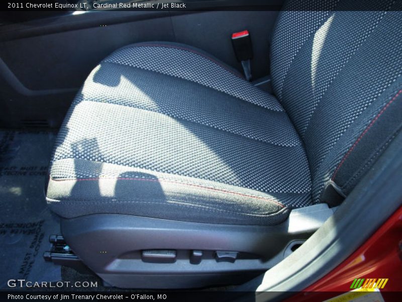 Cardinal Red Metallic / Jet Black 2011 Chevrolet Equinox LT