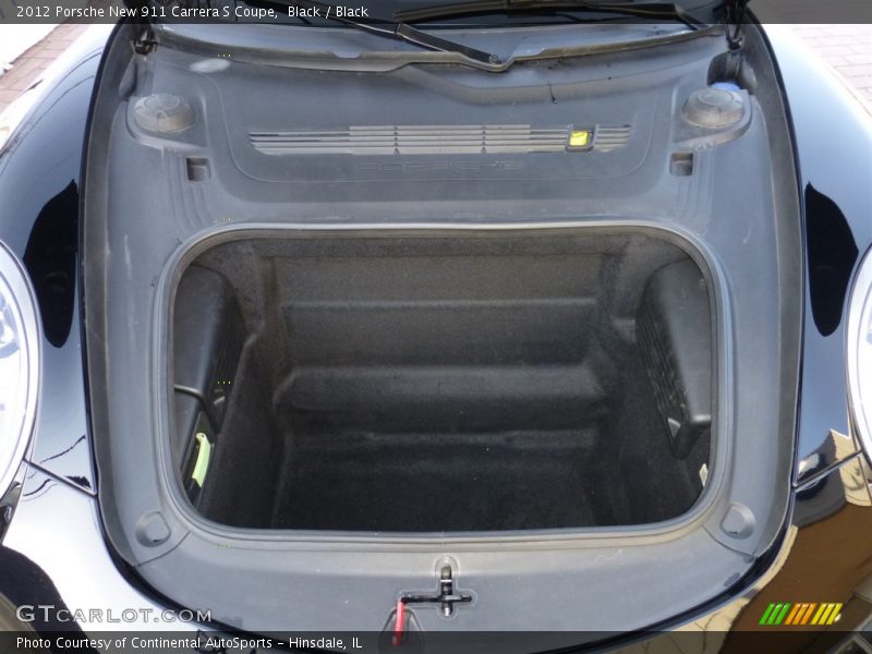  2012 New 911 Carrera S Coupe Trunk