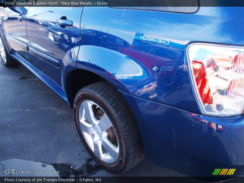Navy Blue Metallic / Ebony 2008 Chevrolet Equinox Sport