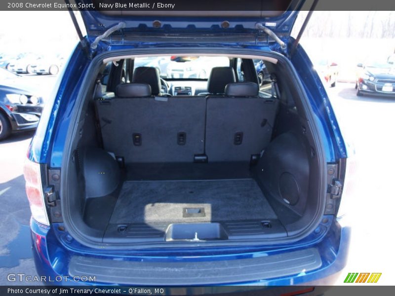 Navy Blue Metallic / Ebony 2008 Chevrolet Equinox Sport