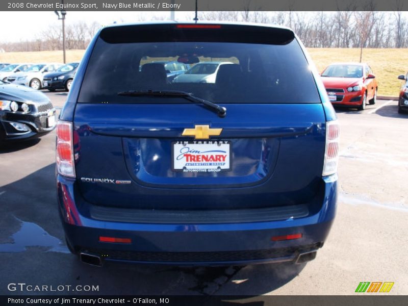 Navy Blue Metallic / Ebony 2008 Chevrolet Equinox Sport