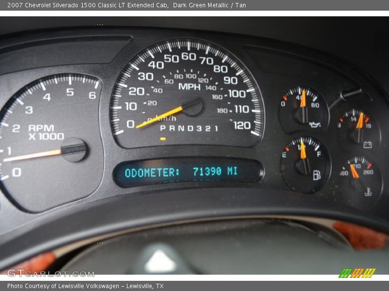  2007 Silverado 1500 Classic LT Extended Cab Classic LT Extended Cab Gauges