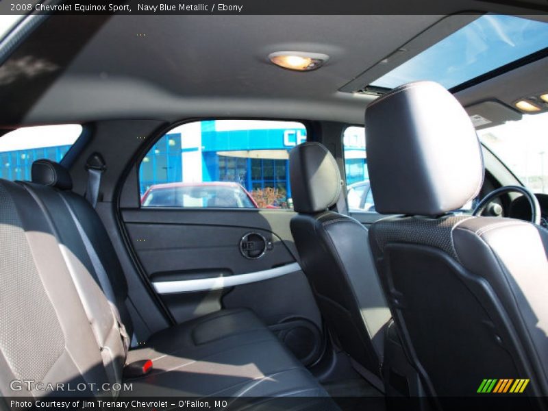 Navy Blue Metallic / Ebony 2008 Chevrolet Equinox Sport