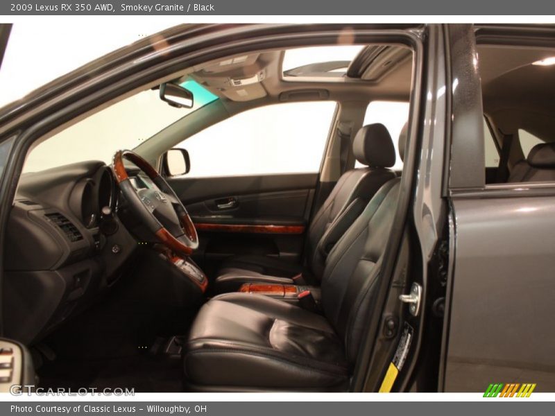 Smokey Granite / Black 2009 Lexus RX 350 AWD