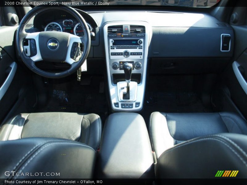 Navy Blue Metallic / Ebony 2008 Chevrolet Equinox Sport