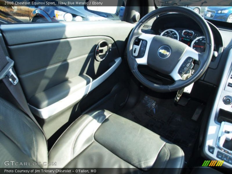 Navy Blue Metallic / Ebony 2008 Chevrolet Equinox Sport