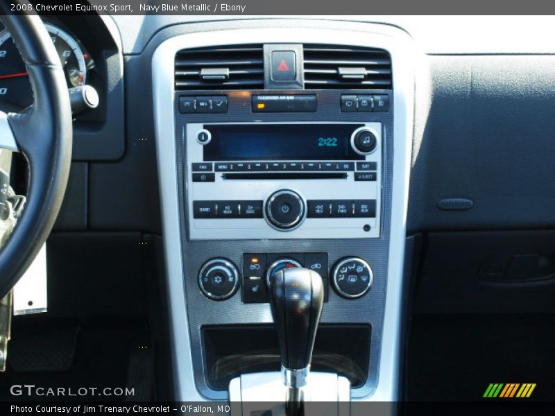 Navy Blue Metallic / Ebony 2008 Chevrolet Equinox Sport