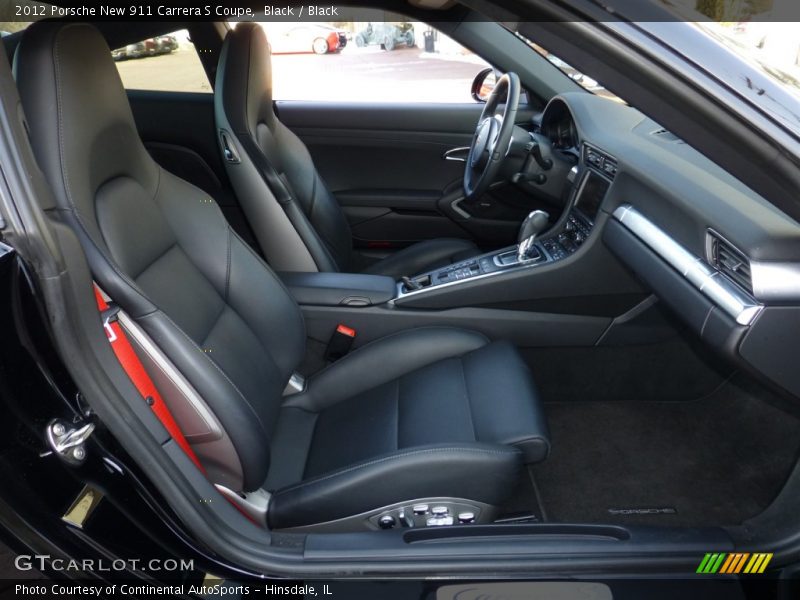  2012 New 911 Carrera S Coupe Black Interior