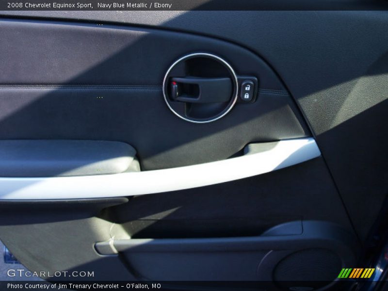 Navy Blue Metallic / Ebony 2008 Chevrolet Equinox Sport