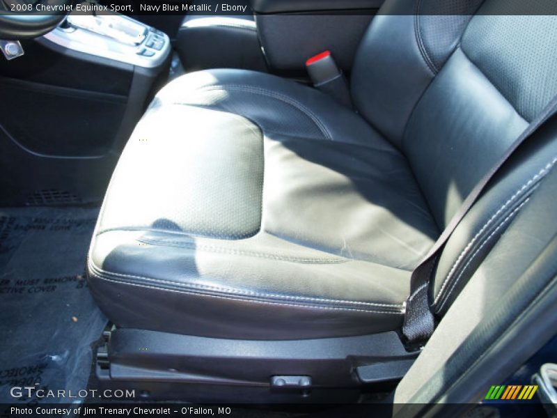 Navy Blue Metallic / Ebony 2008 Chevrolet Equinox Sport