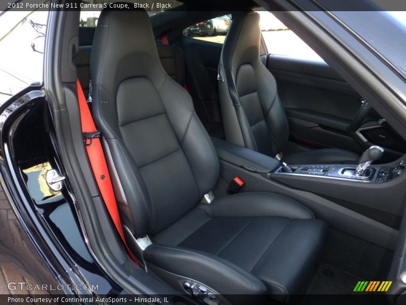 Front Seat of 2012 New 911 Carrera S Coupe