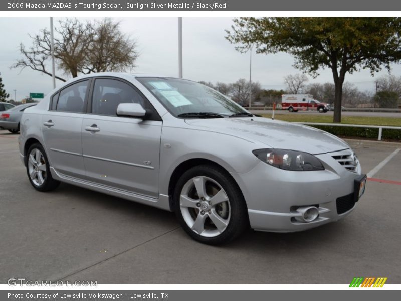 Front 3/4 View of 2006 MAZDA3 s Touring Sedan