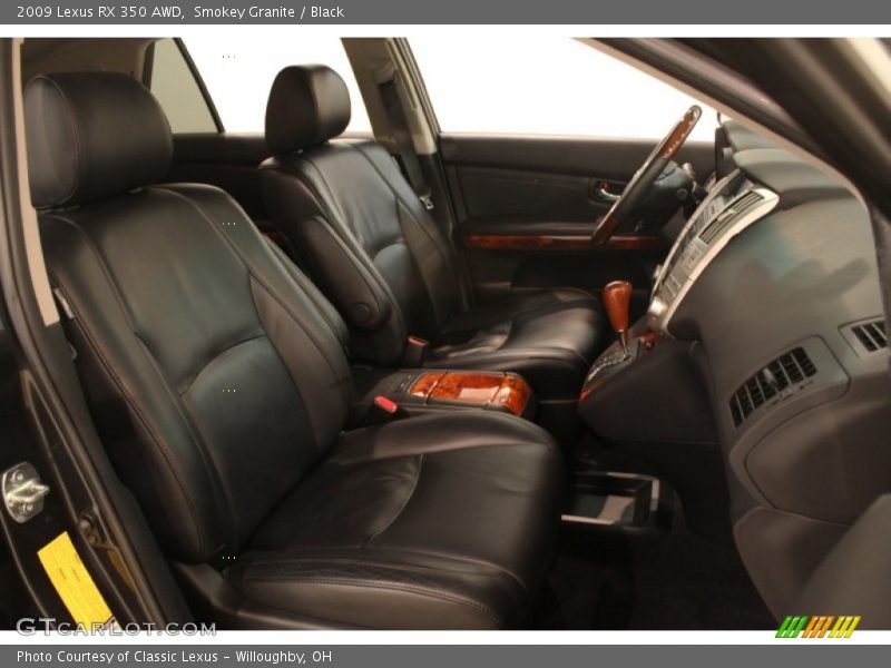 Front Seat of 2009 RX 350 AWD