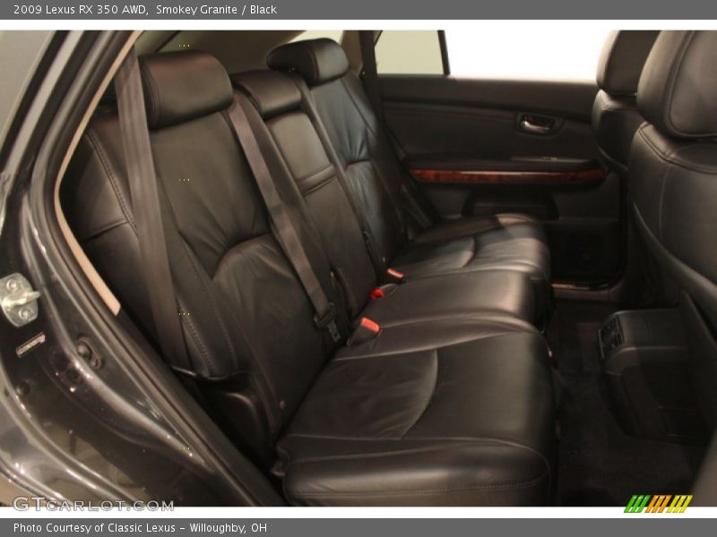 Rear Seat of 2009 RX 350 AWD