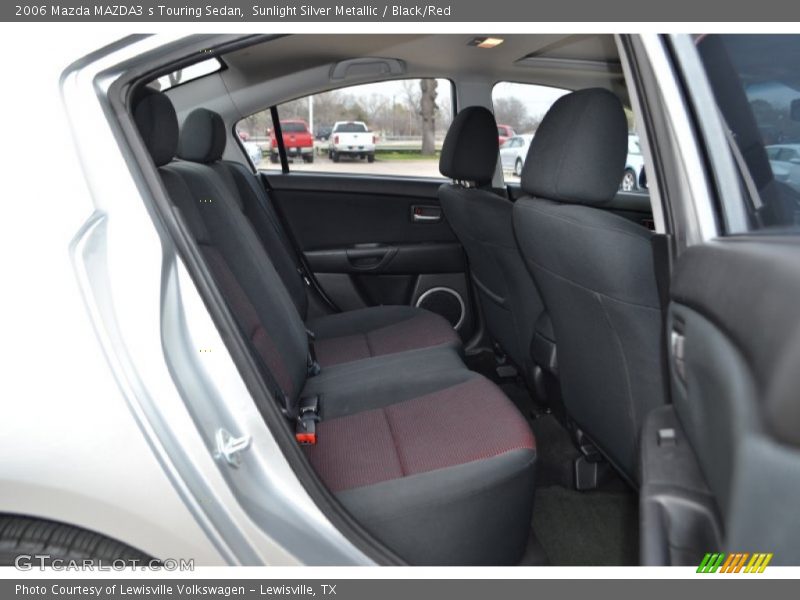 Rear Seat of 2006 MAZDA3 s Touring Sedan