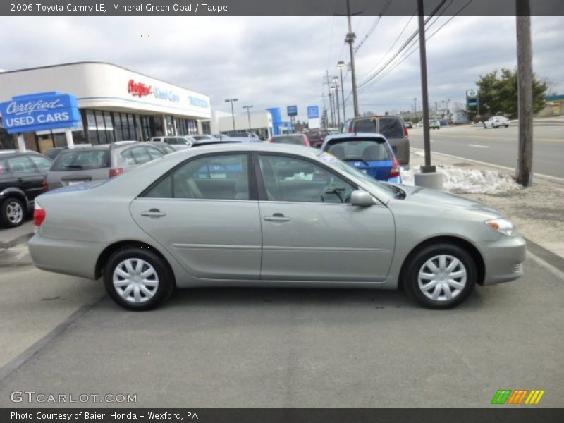 Mineral Green Opal / Taupe 2006 Toyota Camry LE