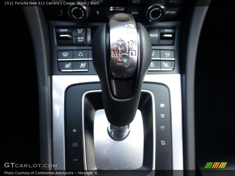  2012 New 911 Carrera S Coupe 7 Speed PDK Dual-Clutch Automatic Shifter