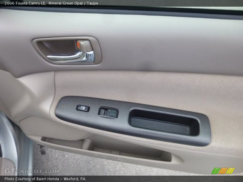 Mineral Green Opal / Taupe 2006 Toyota Camry LE