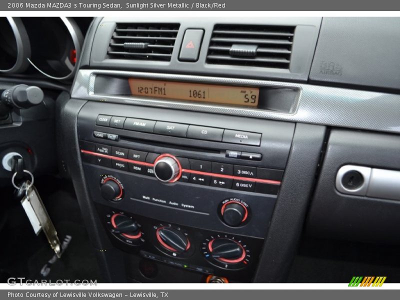 Controls of 2006 MAZDA3 s Touring Sedan