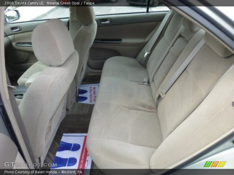 Mineral Green Opal / Taupe 2006 Toyota Camry LE