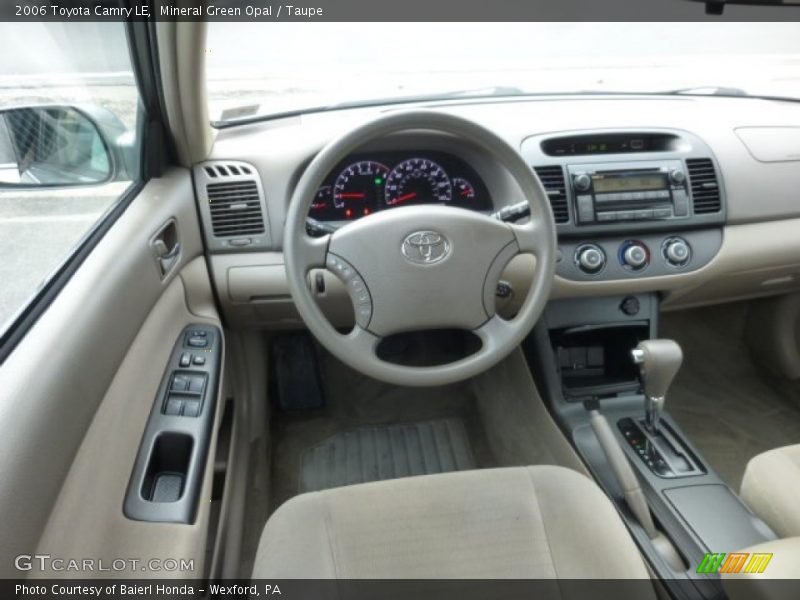 Mineral Green Opal / Taupe 2006 Toyota Camry LE