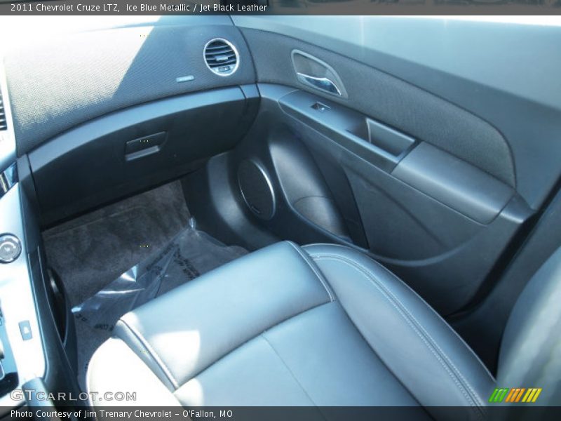 Ice Blue Metallic / Jet Black Leather 2011 Chevrolet Cruze LTZ