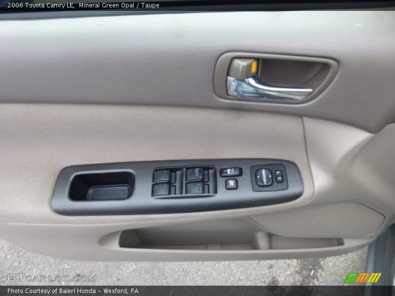 Mineral Green Opal / Taupe 2006 Toyota Camry LE