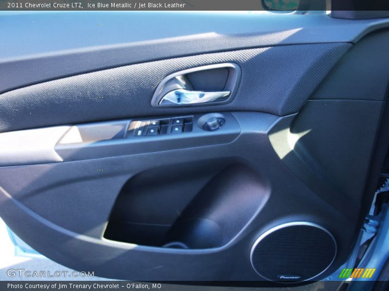 Ice Blue Metallic / Jet Black Leather 2011 Chevrolet Cruze LTZ