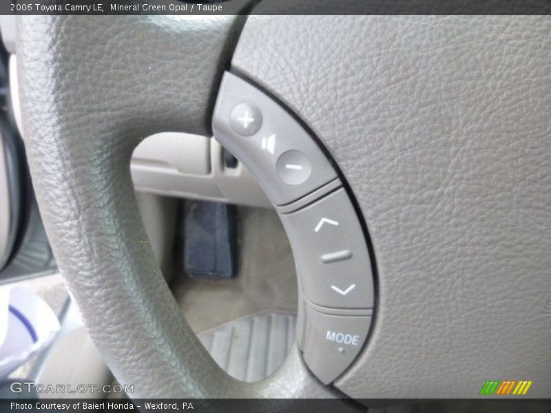Mineral Green Opal / Taupe 2006 Toyota Camry LE