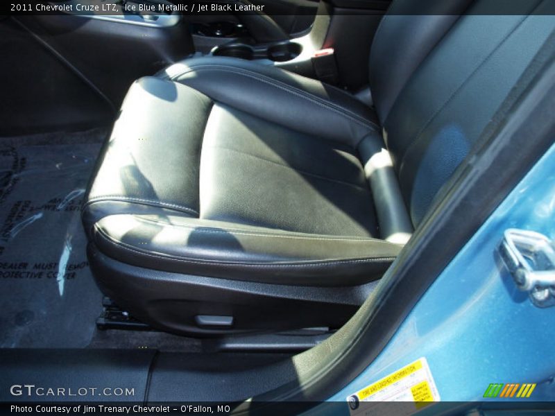 Ice Blue Metallic / Jet Black Leather 2011 Chevrolet Cruze LTZ