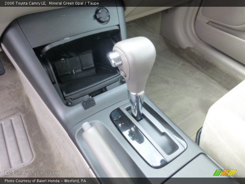 Mineral Green Opal / Taupe 2006 Toyota Camry LE